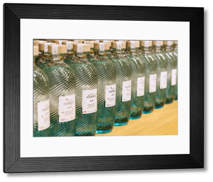 Framed Print : Isle of Harris Gin, Harris Distillers, Hebrides, Scotland Framed Print : Isle of Harris Gin, Harris Distillers, Hebrides, Scotland