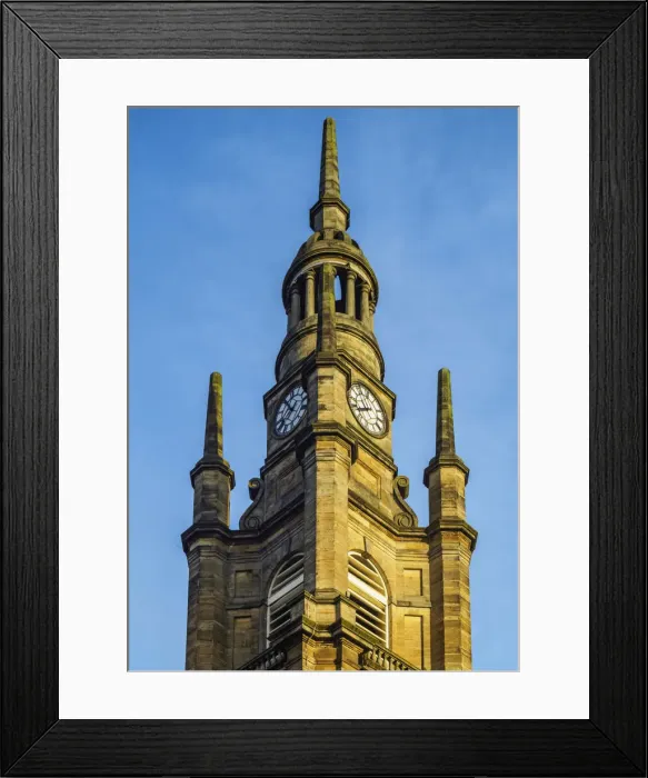 Framed Print : UK, Scotland, Glasgow, View of the Church of Scotland St Georges Tron