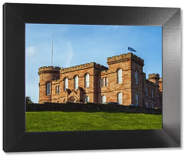 UK, Scotland, View of the Inverness Castle