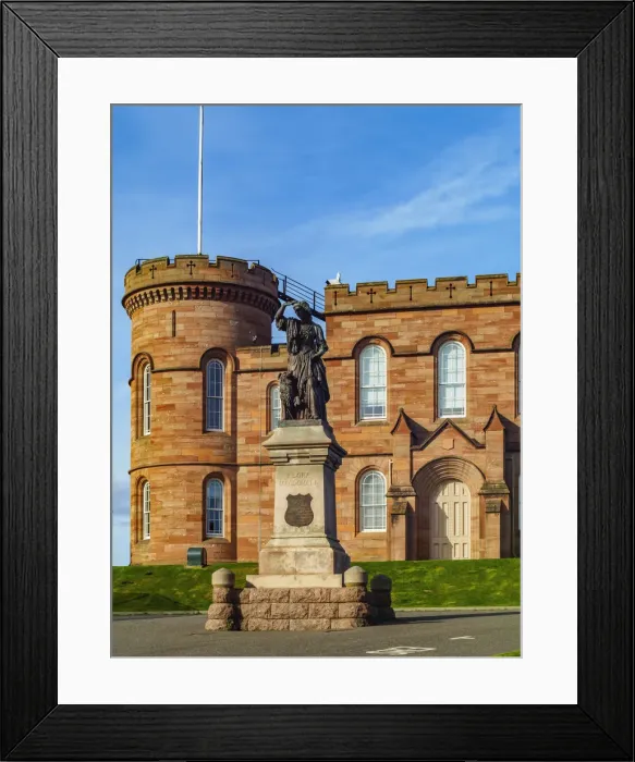 Framed Print : UK, Scotland, View of the Inverness Castle Framed Print : UK, Scotland, View of the Inverness Castle
