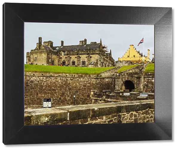 UK, Scotland, View of the Stirling Castle