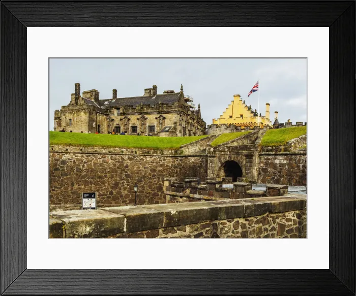 Framed Print : UK, Scotland, View of the Stirling Castle Framed Print : UK, Scotland, View of the Stirling Castle