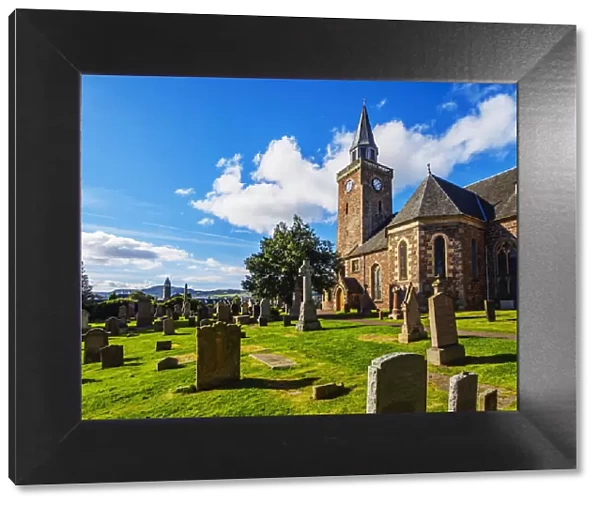 UK, Scotland, Inverness, View of the Old High Church