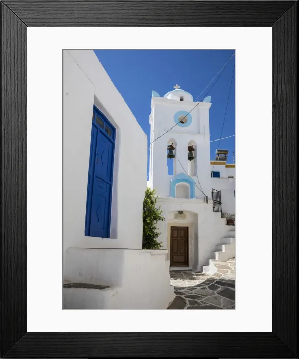 Framed Print : Lefkes Village, Paros, Cyclade Islands, Greece Framed Print : Lefkes Village, Paros, Cyclade Islands, Greece