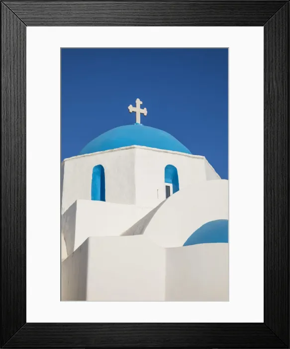 Framed Print : Greek Orthodox chapel, Naousa, Paros, Cyclade Islands, Greece Framed Print : Greek Orthodox chapel, Naousa, Paros, Cyclade Islands, Greece