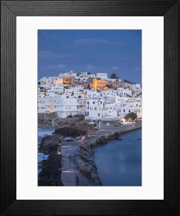 Framed Print : Naxos Town, Naxos, Cyclade Islands, Greece Framed Print : Naxos Town, Naxos, Cyclade Islands, Greece