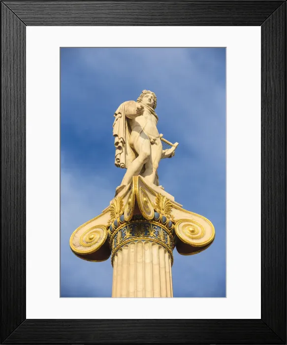 Framed Print : Greece, Attica, Athens, Statue of Appolo at the Academy of Arts Framed Print : Greece, Attica, Athens, Statue of Appolo at the Academy of Arts