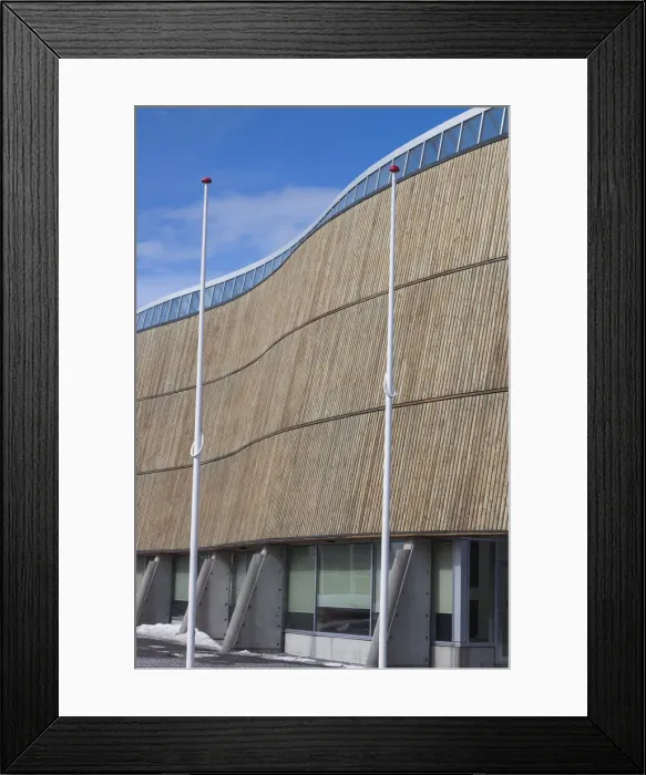 Framed Print : Greenland, Nuuk, Katuaq Cultural Center Framed Print : Greenland, Nuuk, Katuaq Cultural Center