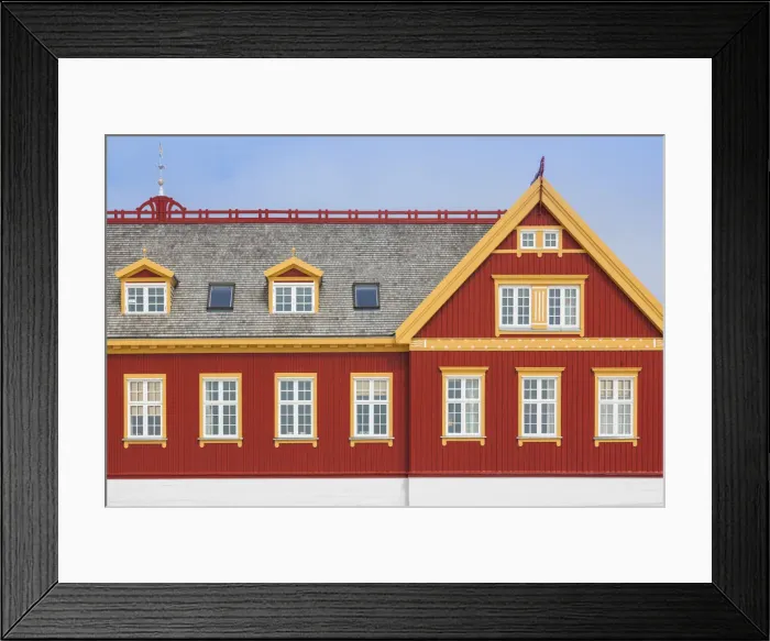 Framed Print : Greenland, Nuuk, Nuuk Teacher Training College building, exterior Framed Print : Greenland, Nuuk, Nuuk Teacher Training College building, exterior