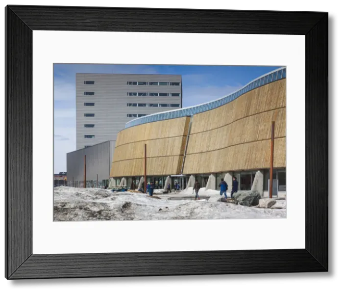 Framed Print : Greenland, Nuuk, Katuaq Cultural Center Framed Print : Greenland, Nuuk, Katuaq Cultural Center