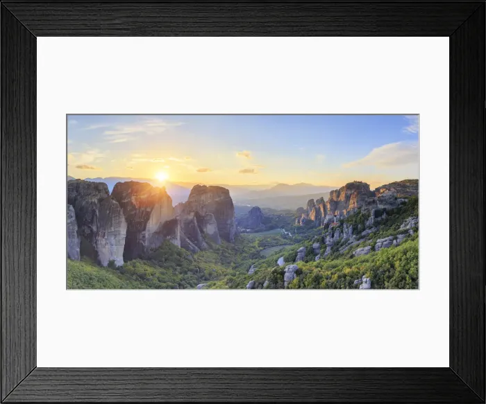 Framed Print : Greece, Thessaly, Meteora, Holy Monastery of Rousanou Framed Print : Greece, Thessaly, Meteora, Holy Monastery of Rousanou