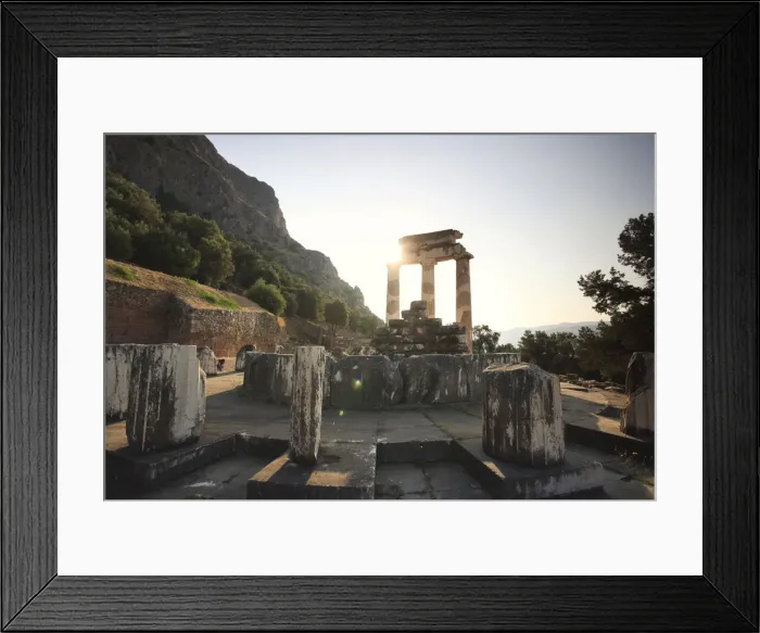 Framed Print : Greece, Delphi (UNESCO World Heritage Site), Sanctuary of Athena Pronaia, The Tholos Framed Print : Greece, Delphi (UNESCO World Heritage Site), Sanctuary of Athena Pronaia, The Tholos