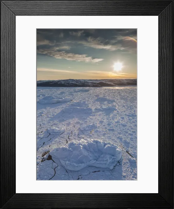 Framed Print : Greenland, Disko Bay, Ilulissat, floating ice, aerial view Framed Print : Greenland, Disko Bay, Ilulissat, floating ice, aerial view