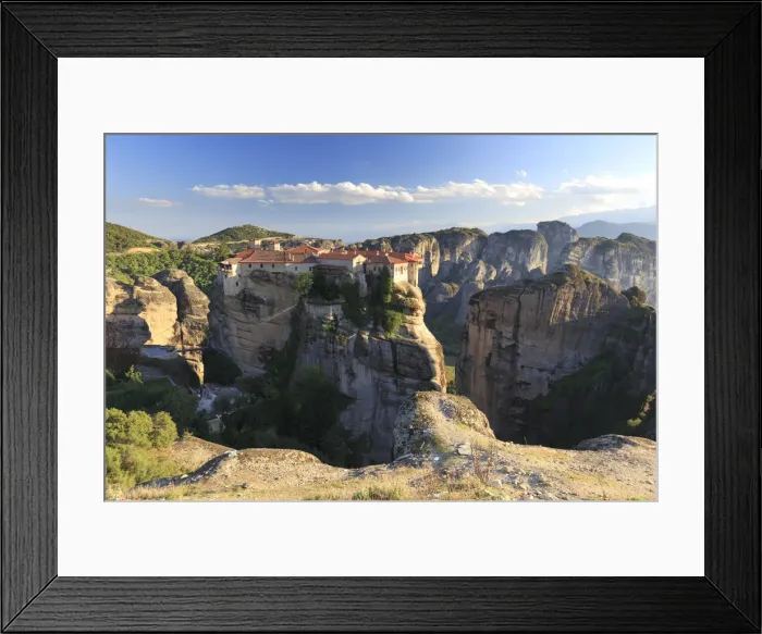 Framed Print : Greece, Thessaly, Meteora, Varlaam Monastery Framed Print : Greece, Thessaly, Meteora, Varlaam Monastery