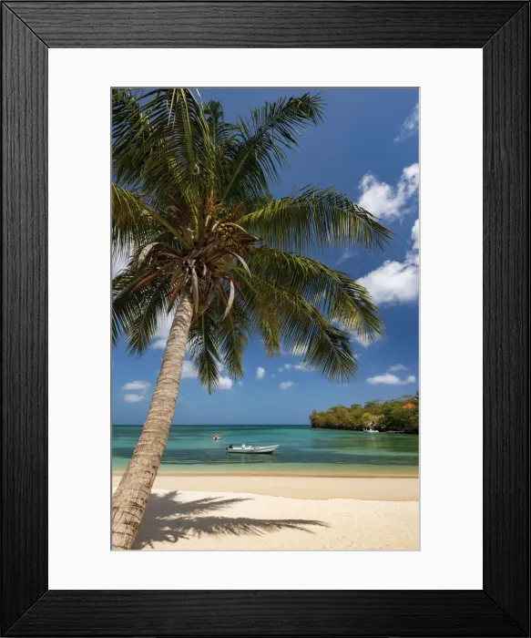 Framed Print : Caribbean, Grenada, Morne Rouge Beach Framed Print : Caribbean, Grenada, Morne Rouge Beach