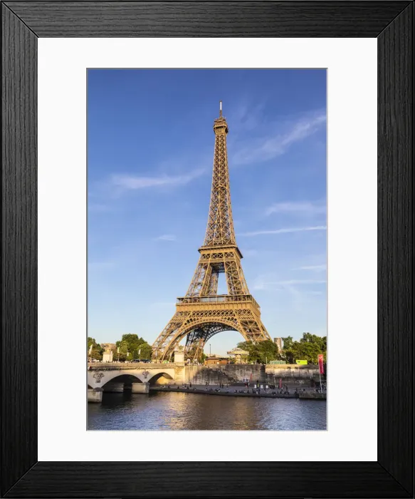 Framed Print : Eiffel Tower, Paris, France Framed Print : Eiffel Tower, Paris, France