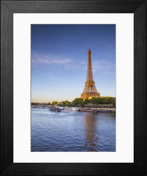 Framed Print : Eiffel Tower, Paris, France