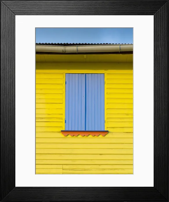 Framed Print : Caribbean, Martinique, Les Anse d Arlet Village