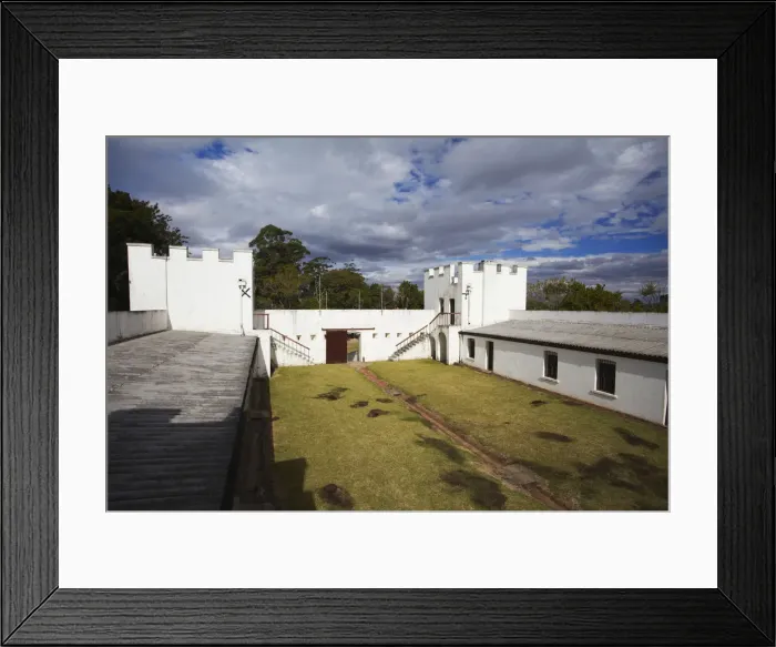 Framed Print : Fort Nongqayi, Eshowe, Zululand, KwaZulu-Natal, South Africa Framed Print : Fort Nongqayi, Eshowe, Zululand, KwaZulu-Natal, South Africa