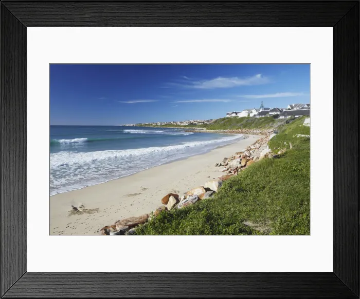 Framed Print : Beach at St Francis Bay, Western Cape, South Africa