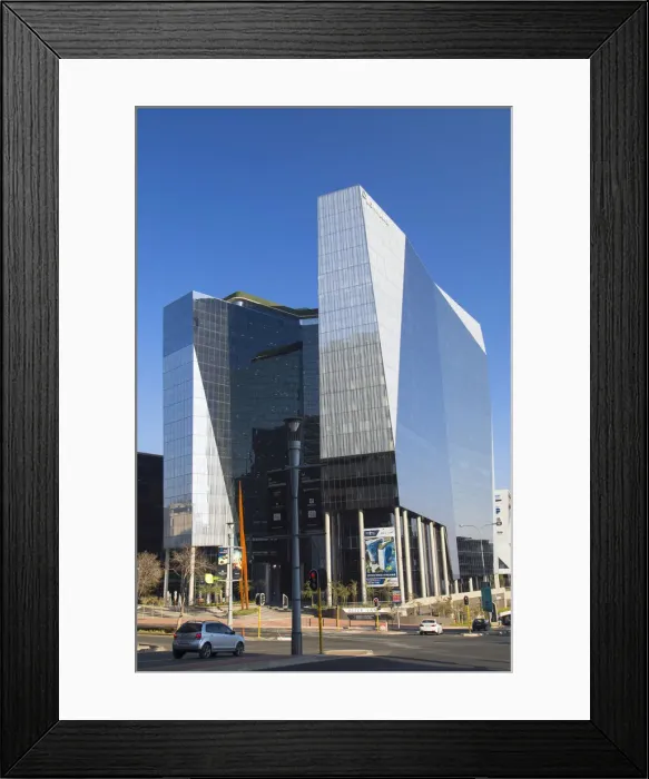 Framed Print : Bowman Gilfillan building at Alice Lane Complex, Sandton, Johannesburg, Gauteng, South Framed Print : Bowman Gilfillan building at Alice Lane Complex, Sandton, Johannesburg, Gauteng, South