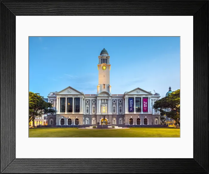 Framed Print : Victoria Theatre and Concert Hall, Singapore Framed Print : Victoria Theatre and Concert Hall, Singapore