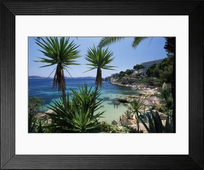 Framed Print : Cala Fornells, Majorca, the Balearic Islands, Spain Framed Print : Cala Fornells, Majorca, the Balearic Islands, Spain