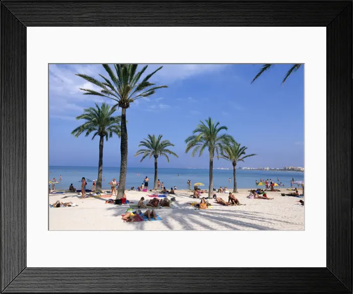 Framed Print : El Arenal, Majorca, the Balearic Islands, Spain Framed Print : El Arenal, Majorca, the Balearic Islands, Spain