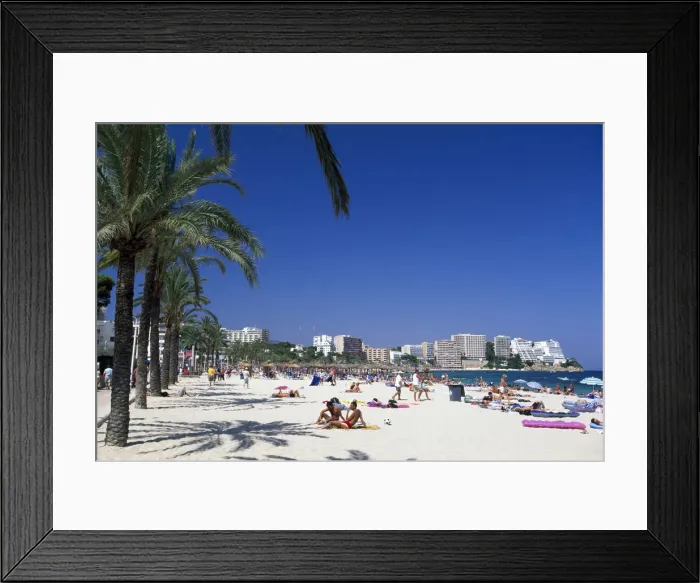 Framed Print : Magaluf, Majorca, the Balearic Islands, Spain Framed Print : Magaluf, Majorca, the Balearic Islands, Spain
