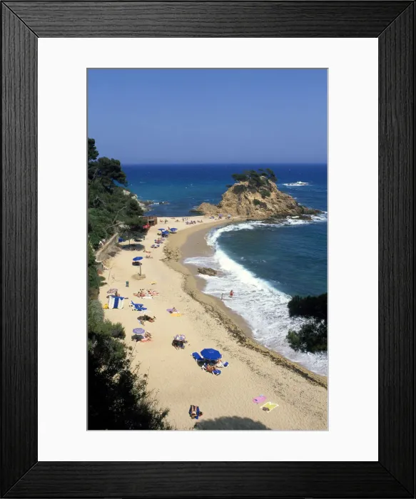 Framed Print : Cap Roig, Costa Brava, Catalonia, Spain Framed Print : Cap Roig, Costa Brava, Catalonia, Spain