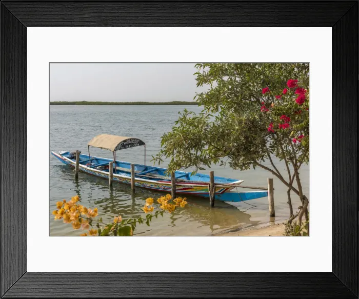 Framed Print : Africa, Senegal, Sine-Saloum-Delta. Near to Mar Lodj Framed Print : Africa, Senegal, Sine-Saloum-Delta. Near to Mar Lodj