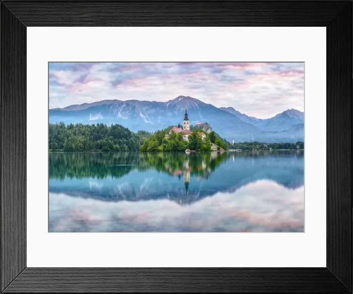 Framed Print : Bled, Upper Carniola, Slovenia, East Europe Framed Print : Bled, Upper Carniola, Slovenia, East Europe