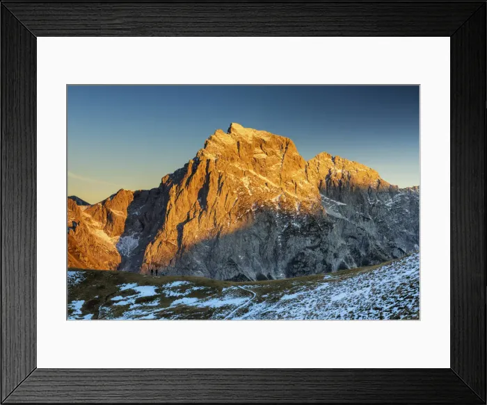 Framed Print : Mt. Jalovec, Triglav National Park, Slovenia, Europe Framed Print : Mt. Jalovec, Triglav National Park, Slovenia, Europe
