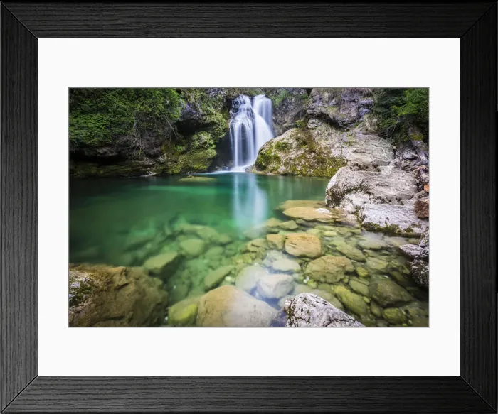 Framed Print : Vintgar Gorge, Slovenia Framed Print : Vintgar Gorge, Slovenia
