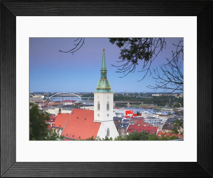 Framed Print : View of St Martins Cathedral, Bratislava, Slovakia Framed Print : View of St Martins Cathedral, Bratislava, Slovakia
