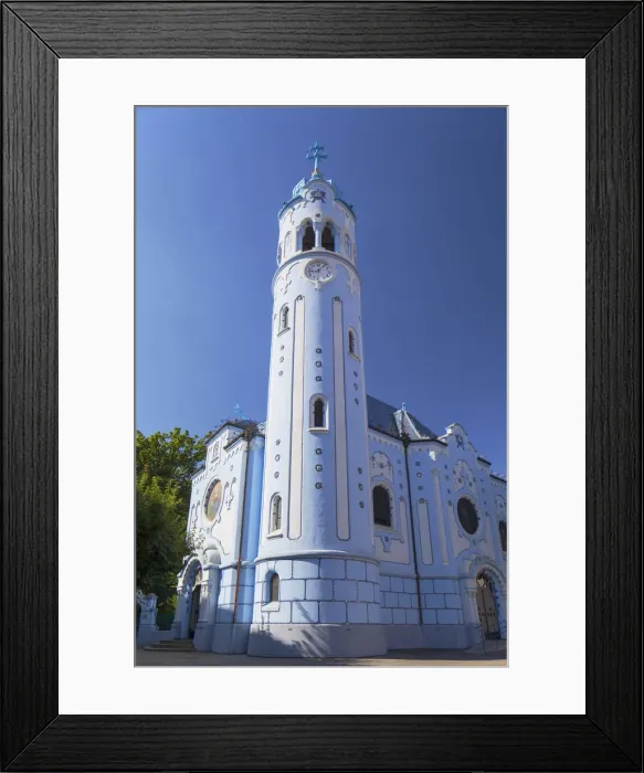Framed Print : Church of St Elizabeth (Blue Church), Bratislava, Slovakia Framed Print : Church of St Elizabeth (Blue Church), Bratislava, Slovakia