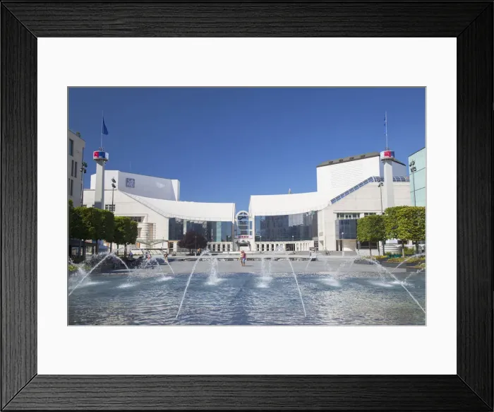 Framed Print : National Theatre, Bratislava, Slovakia
