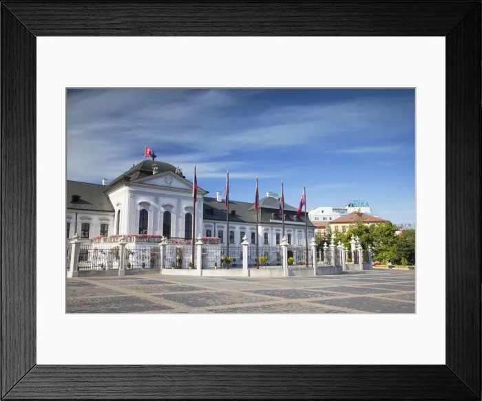 Framed Print : Grassalkovich Palace, Bratislava, Slovakia Framed Print : Grassalkovich Palace, Bratislava, Slovakia