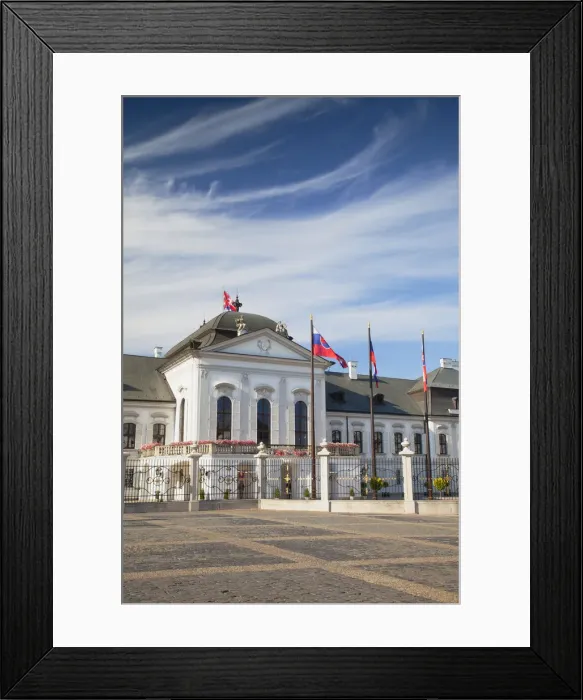 Framed Print : Grassalkovich Palace, Bratislava, Slovakia Framed Print : Grassalkovich Palace, Bratislava, Slovakia
