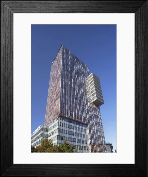 Framed Print : Skyscraper in City Business Centre, Bratislava, Slovakia Framed Print : Skyscraper in City Business Centre, Bratislava, Slovakia