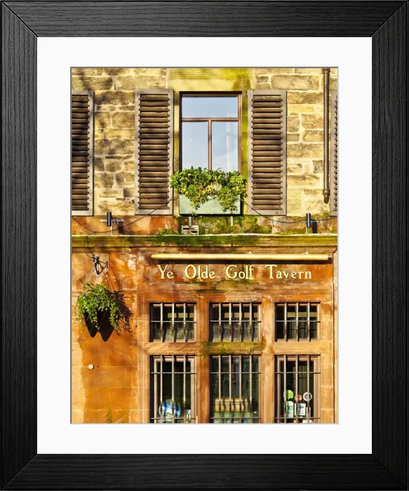 Framed Print : UK, Scotland, Lothian, Edinburgh, Exterior view of the Golf Tavern Framed Print : UK, Scotland, Lothian, Edinburgh, Exterior view of the Golf Tavern
