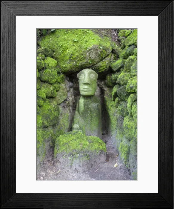 Framed Print : Indonesia, Sumatra, Samosir Island, Lake Toba, Ambarita, Ancient Batak burial site Framed Print : Indonesia, Sumatra, Samosir Island, Lake Toba, Ambarita, Ancient Batak burial site