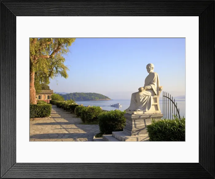 Framed Print : The Church Of Virgin Mary Mandrakina and Statue of Frederick North, 5th Earl of Guilford Framed Print : The Church Of Virgin Mary Mandrakina and Statue of Frederick North, 5th Earl of Guilford