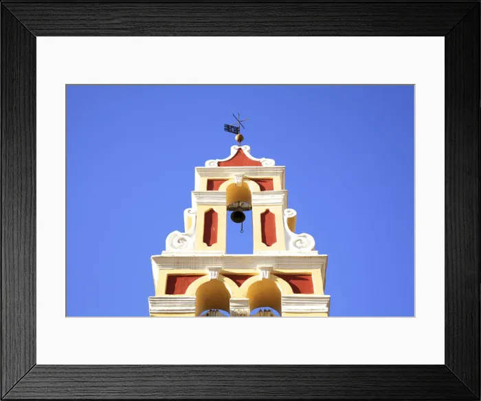 Framed Print : Bell Tower, Corfu Old Town, Corfu, The Ionian Islands, Greek Islands, Greece, Europe Framed Print : Bell Tower, Corfu Old Town, Corfu, The Ionian Islands, Greek Islands, Greece, Europe