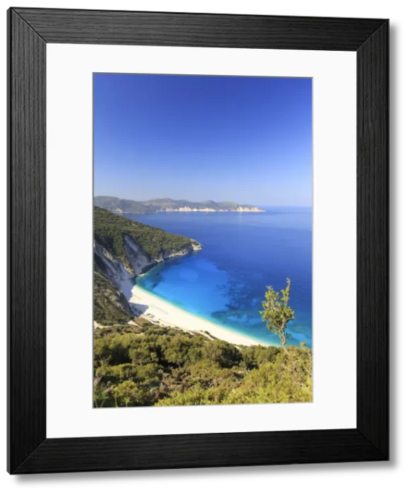 Framed Print : Greece, Ionian Islands, Kefalonia, Myrtos Beach Framed Print : Greece, Ionian Islands, Kefalonia, Myrtos Beach