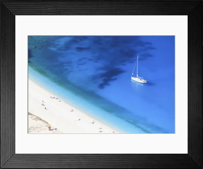 Framed Print : Greece, Ionian Islands, Kefalonia, Myrtos Beach Framed Print : Greece, Ionian Islands, Kefalonia, Myrtos Beach
