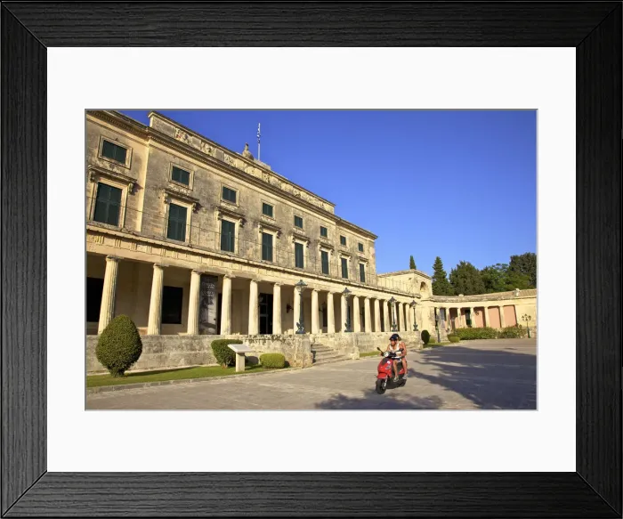 Framed Print : The Palace Of St. Michael and St. George, Corfu Old Town, Corfu, The Ionian Islands Framed Print : The Palace Of St. Michael and St. George, Corfu Old Town, Corfu, The Ionian Islands