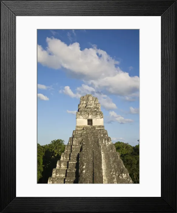 Framed Print : Guatemala, El Peten, Tikal Framed Print : Guatemala, El Peten, Tikal