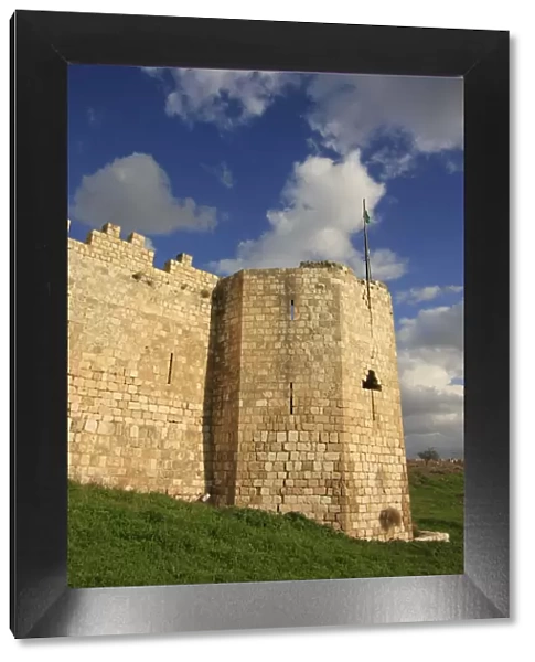 Israel, Sharon region. Ottoman fortress Binar Bashi was built in 1571 on Tel Afek