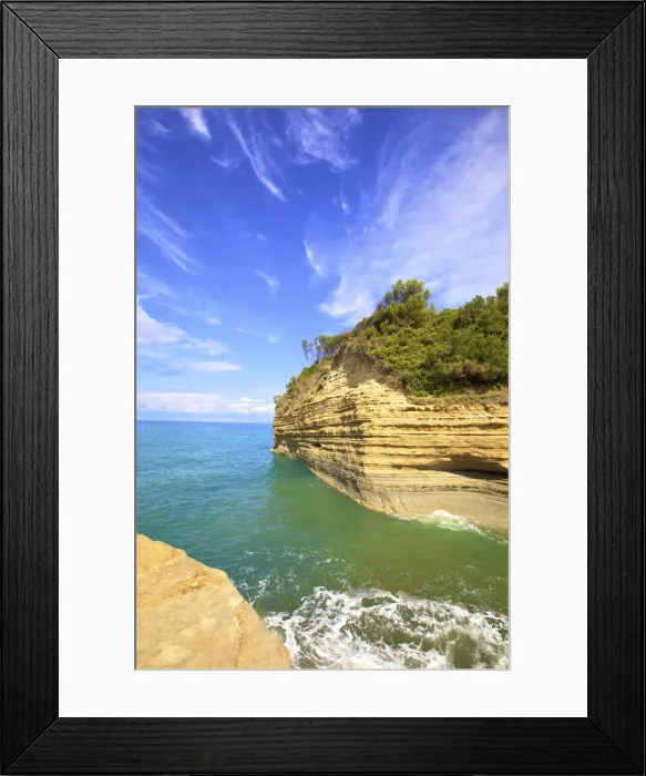 Framed Print : Sidari, Corfu, The Ionian Islands, Greek Islands, Greece, Europe